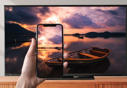 Mirroring an iPhone to a TV
